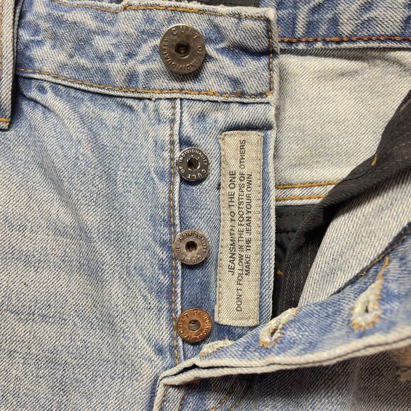 Cult Of Individuality Rebel Straight Men's W34 L34 Japanese Selvedge Denim Jeans - Picture 9 of 16